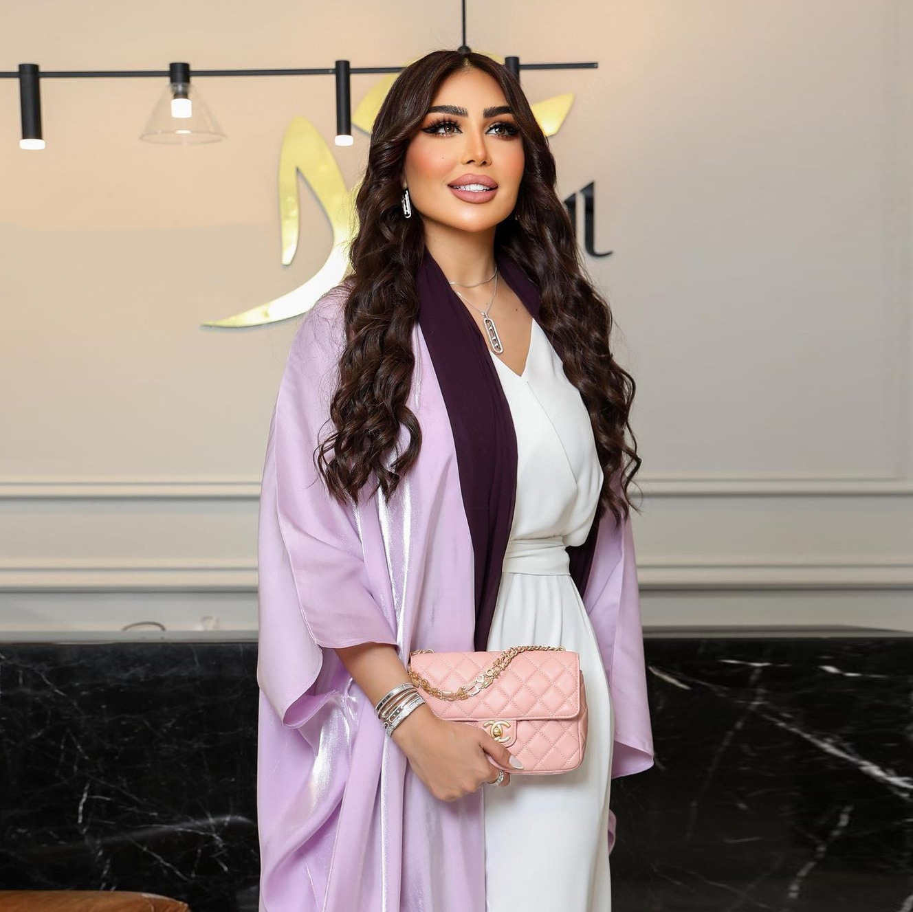 Shiny Silk Batwing Sleeve Robe Plus Size Casual Dress_voghion.com