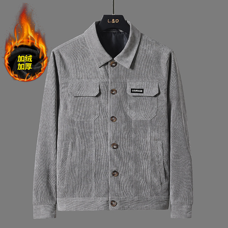 Forrado de vellón gris