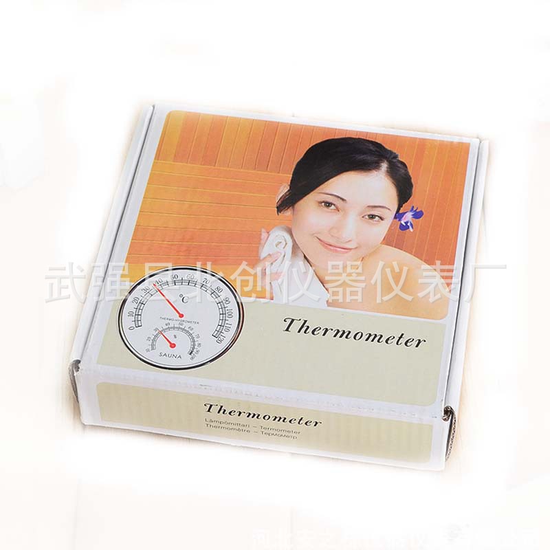 실내 온도 및 습도 미터 칸 스팀 룸 사우나 룸 욕실 온천 온도계 습도계 포인터 유형 온도 및 습도 미터