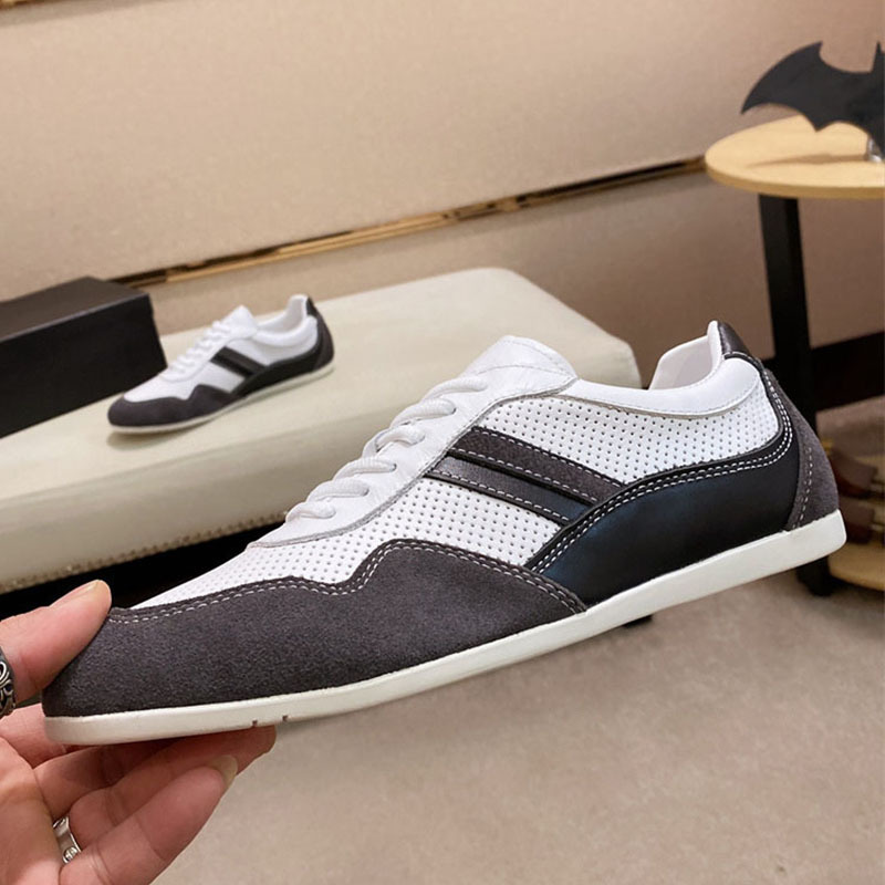 2025 New European Genuine Leather Men's Shoes Green Gucci Casual Sneakers Youth Sports Versatile Business Leather Shoes Trend 2025 New European Genuine Leather Men's Shoes Green Gucci Casual Sneakers Youth Sports Versatile Business Leather Shoes Trend