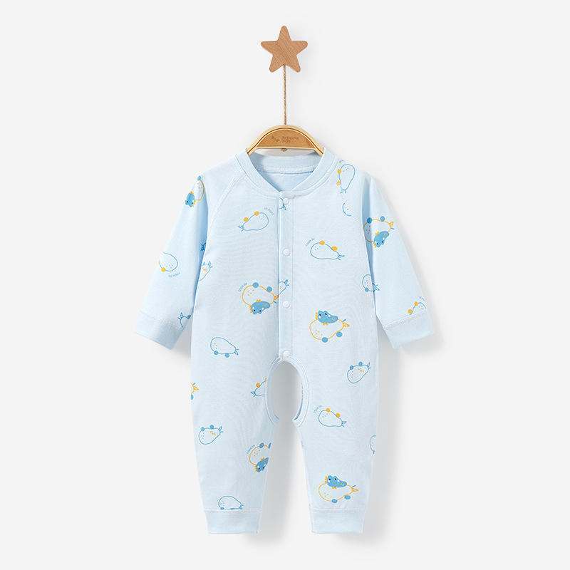 Mono para bebé, primavera, otoño, invierno, unisex, recién nacido, algodón puro, capa base fina, mono con abertura en la entrepierna, traje para gatear, ropa de bebé