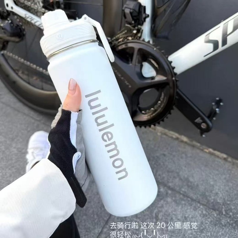 lulu保温杯露露水杯back to life710ml运动水瓶户外旅行瑜伽水杯|undefined