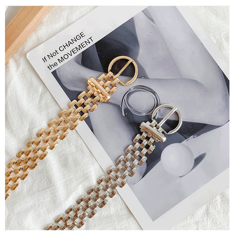 125g Weight Waist Chain Classification 1 Piece Quantity Holiday, Daily Occasion Alloy Material Geometric Pattern All Seasons Season Women's Gender Classic Style Style Classic Style Geometric Alloy Women's Chain Belts 8