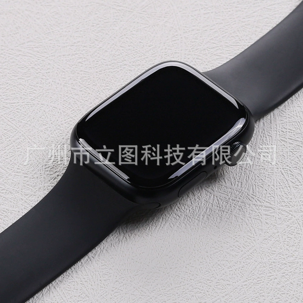 Подходит для membrane-позиционера Apple Watch 10/9/8/7 PMMA мягкая пленка, пленка для Apple Watch S10