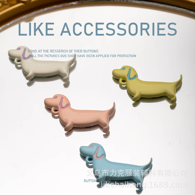 新款可爱腊肠狗发夹女后脑勺韩国精致抓夹盘发鲨鱼夹子高级感发夹