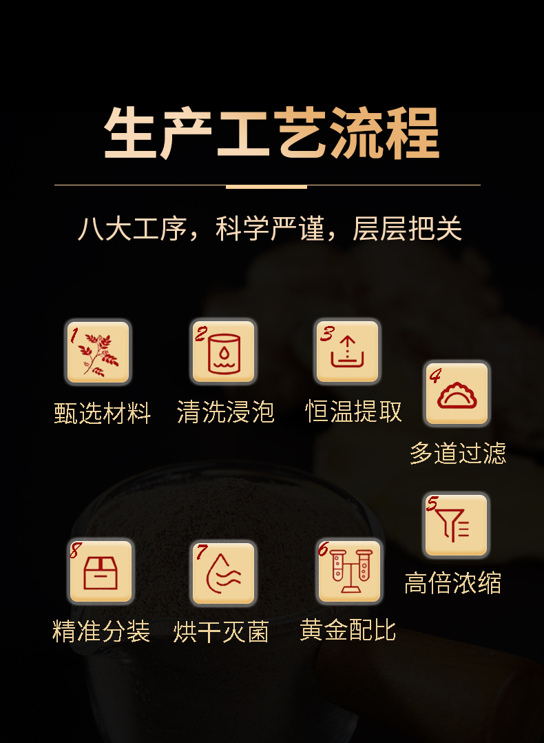 Organic Brown Sugar Ginger Tea Luoping Xiaohuang Jiang Instant Drink Powder 20g Sticks 60 Count 1200g key features