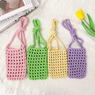 Woven small brand one-shoulder bag