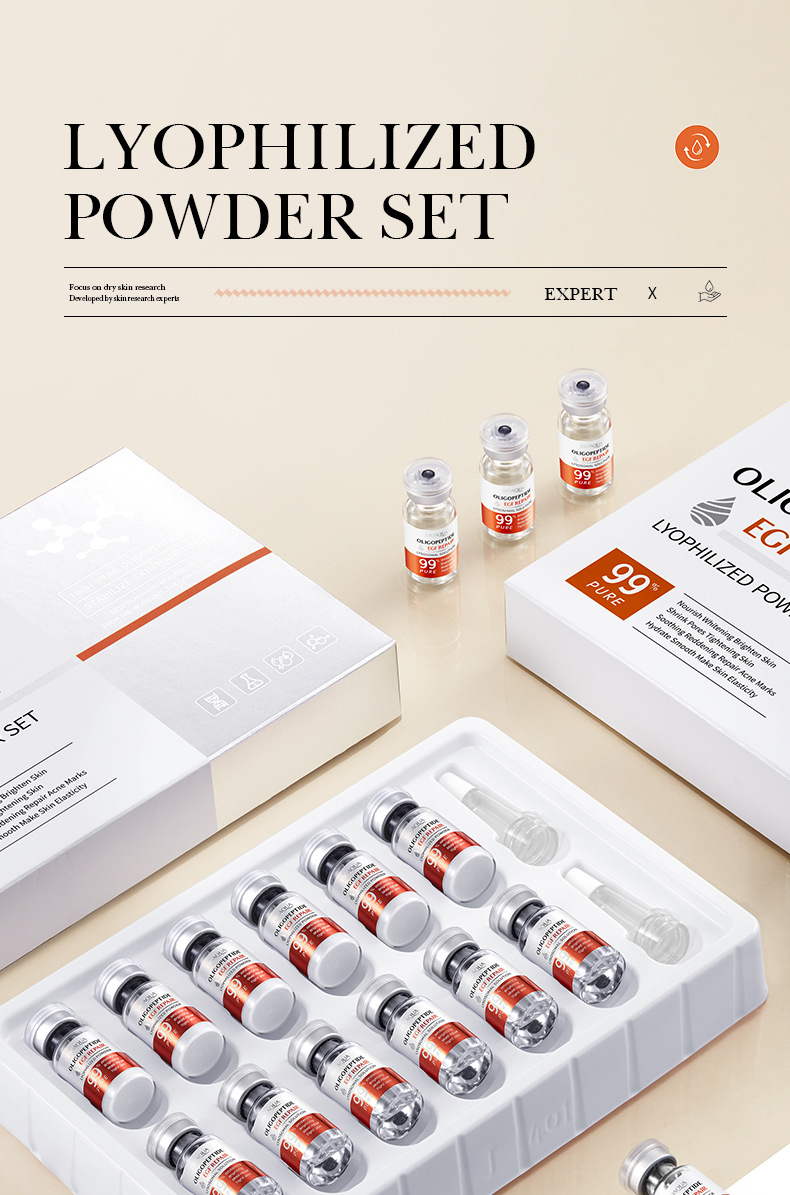 Repair BIOAOUA Oligopeptide Lyophilisiertes Puderset für empfindliche Haut, feuchtigkeitsspendend und glatt, Originalflüssigkeit_voghion.com