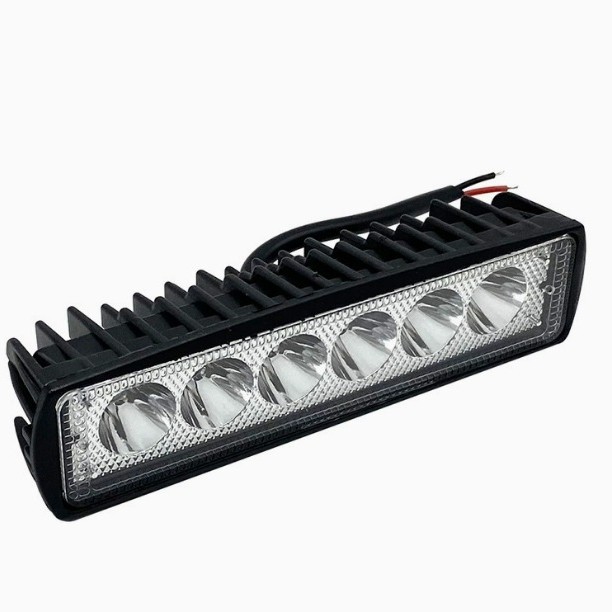 Luz de trabajo tipo un automóvil LED 6 pulgadas 18w 6 luces de mantenimiento de luces de motocicleta