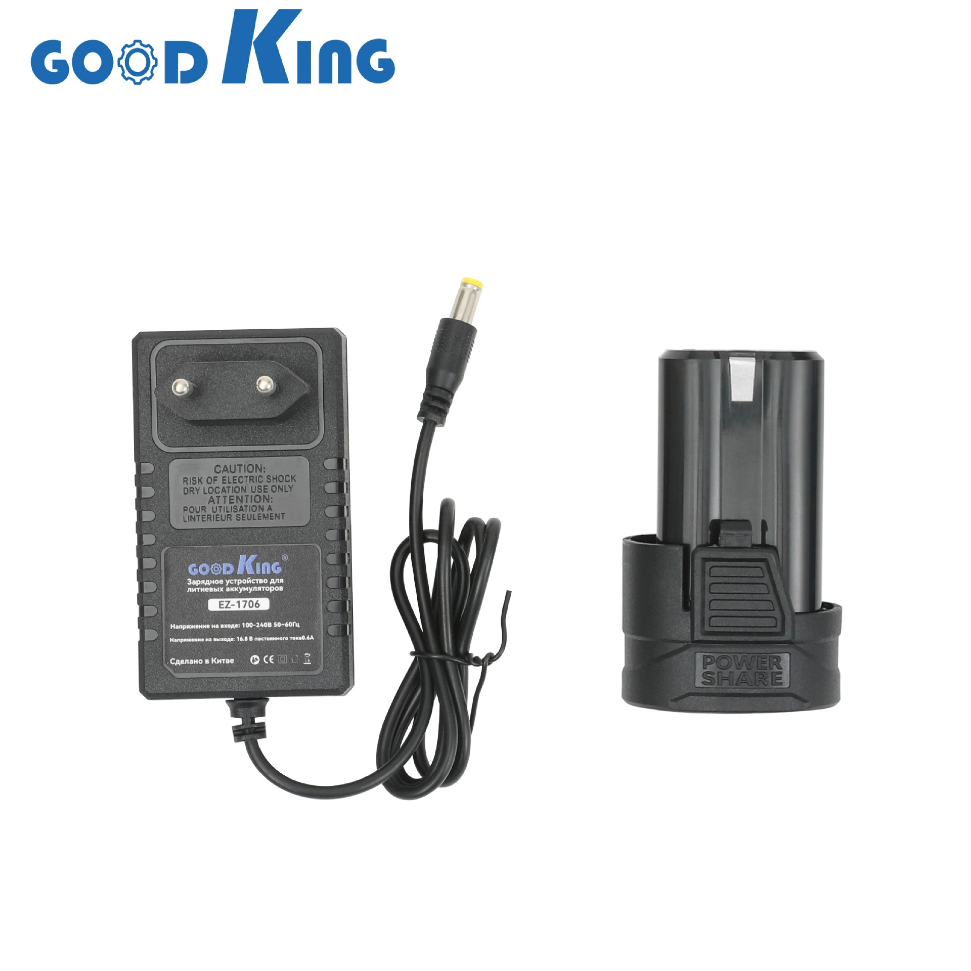 GOODKING (кросс‑бордер торговля), аккумуляторная литиевая батарея зарядка, фонарик, 16v
