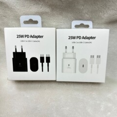 サムスン PD25W 急速充電ヘッド ヨーロッパ標準充電器セットの国境を越えた適用