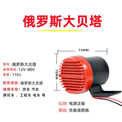 Arrived at My Place. the Horn Car horn/tweeter - russian-big-beta-12v-80v