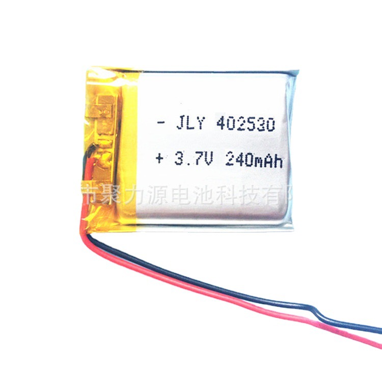 供应聚合物锂电池402530 3.7V 042530PL点读笔故事机电池