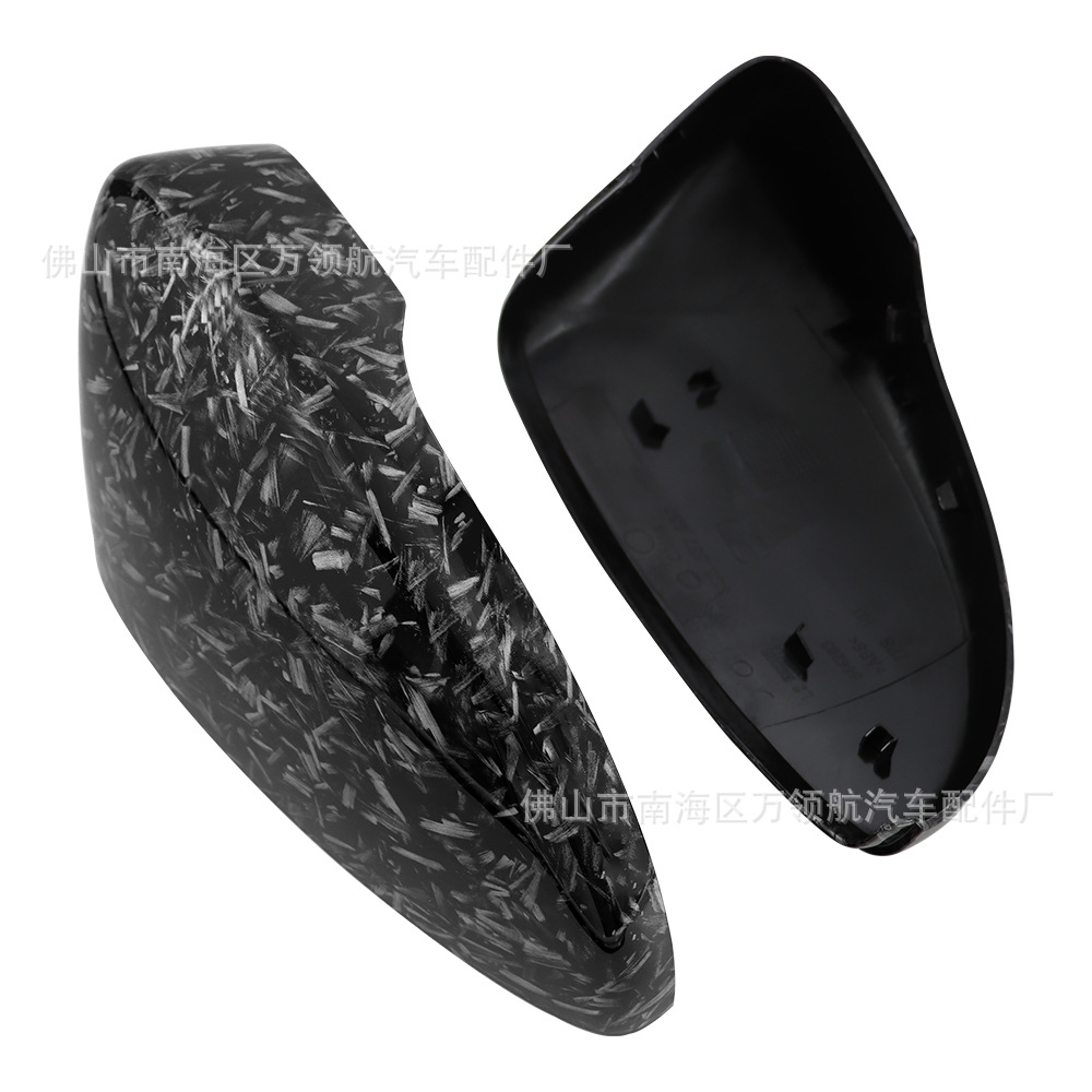 Suitable for Volkswagen Magotan Sagitar Mk7 Passat B7 Scirocco Reversing Mirror Housing Carbon Fiber Pattern Rearview Mirror Cover
