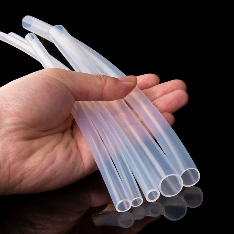 Tubo transparente de PTFE, tubo de FEP, tubo flexible, tubo de politetrafluoroetileno, tubo de PFA, tubo de F46, tubo de teflón resistente a la corrosión ácida y alcalina image 3