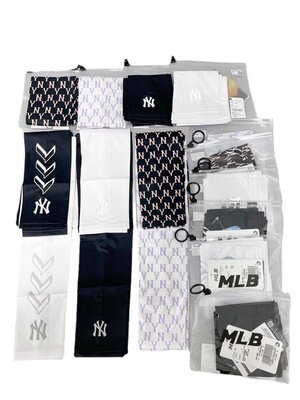韓國MLB冰袖夏戶外防曬袖套護臂防紫外線老花ny開車男女ET07