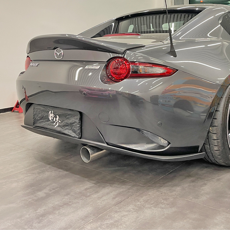 Suitable for Miata Mazda Mx5 Modified Nd Rf Carbon Fiber Lms Small Pressure Tail Wing Non-Destructive Fixed Wing
