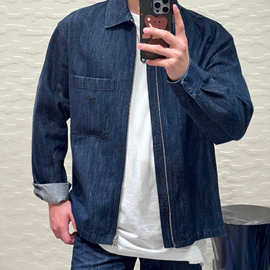 {毒家}高版本DO家      秋冬新款字母刺绣翻领牛仔夹克外套男女款