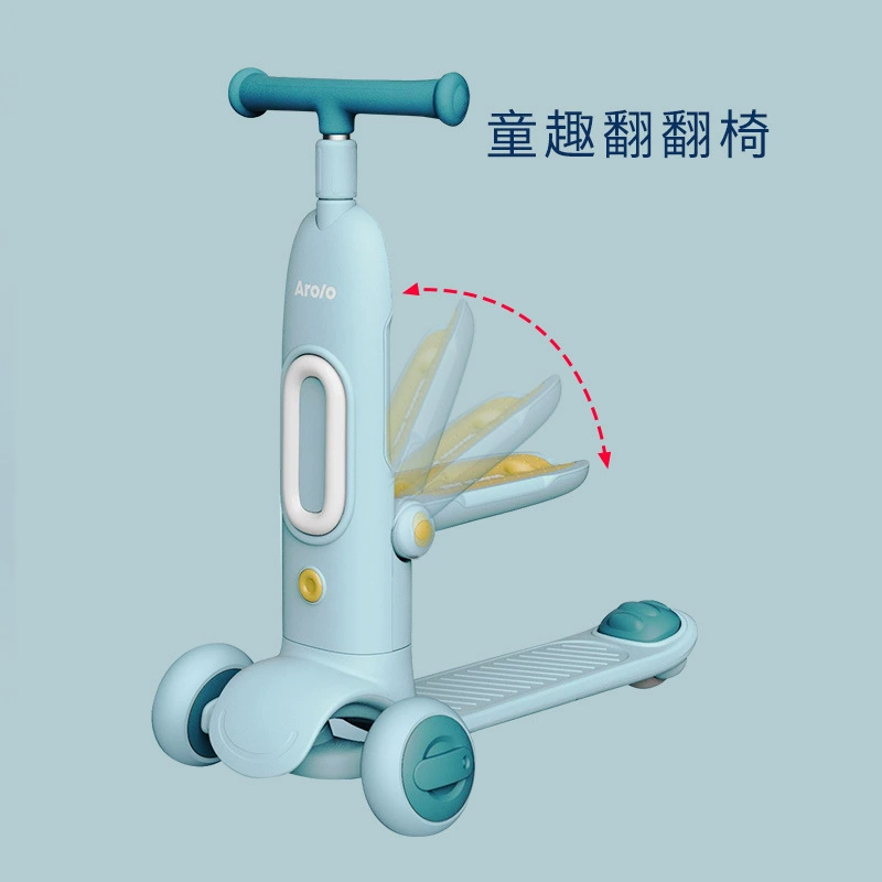 Children's scooter with seat, 6-12 years