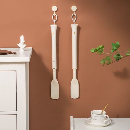 Retractable shoehorn, extra long household shoe lifter, special shoe-wearing artifact for elderly and pregnant women, shoehorn, extended shoe lifter