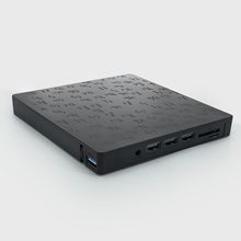 七合一刻录机 小字母 多功能内置插卡字母DVD/CD刻录机七合一USB
