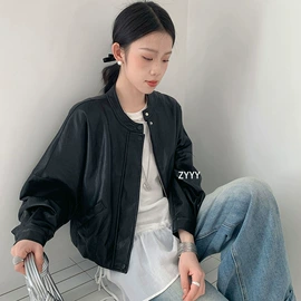 女式皮衣;女式马甲