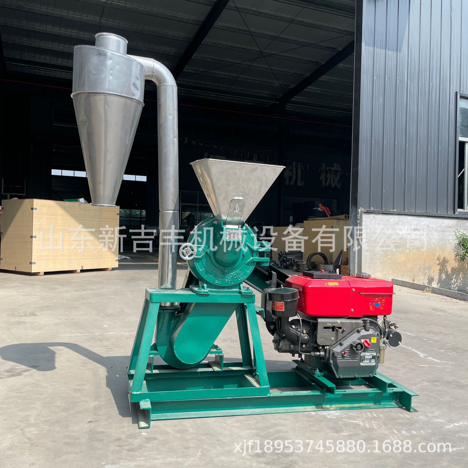 9FC型出口多哥齿爪式粉碎机杂粮玉米豆类磨粉机稻壳中药材细粉机