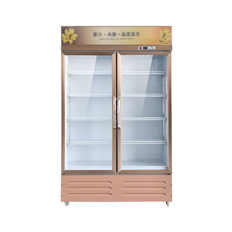 Enfriamiento directo comercial refrigerado por aire fresco-mantenimiento gabinete de bebidas refrigerador gabinete de cerveza almacenamiento de alimentos gabinete de cerveza vertical