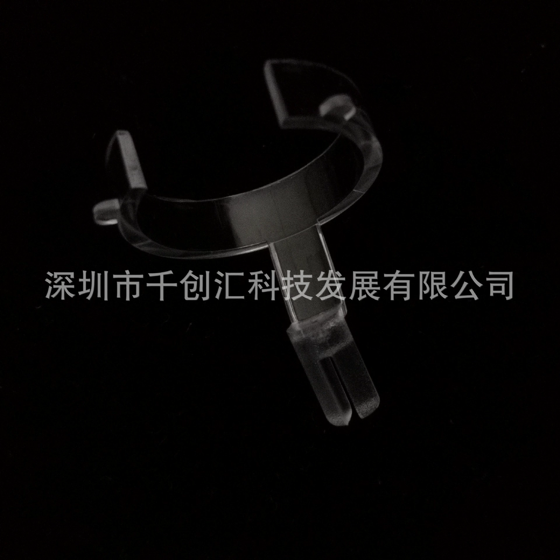 Acrylic ring, transparent stand, plastic accessory