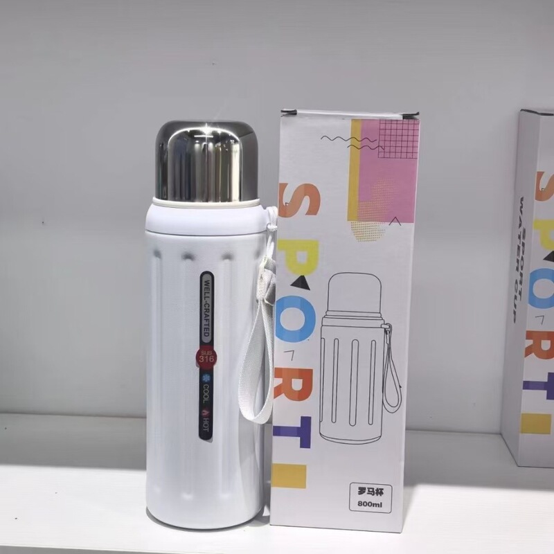 真空ローマ保温カップ新型316ステンレスコップ屋外携帯茶分離大容量コップ|undefined