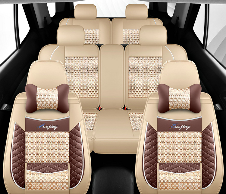 2+3+2 Car Seat Covers Toyota Hong Kong Version Freed Noah Toyota Vios Fortuner Four-Season Seven-Seater