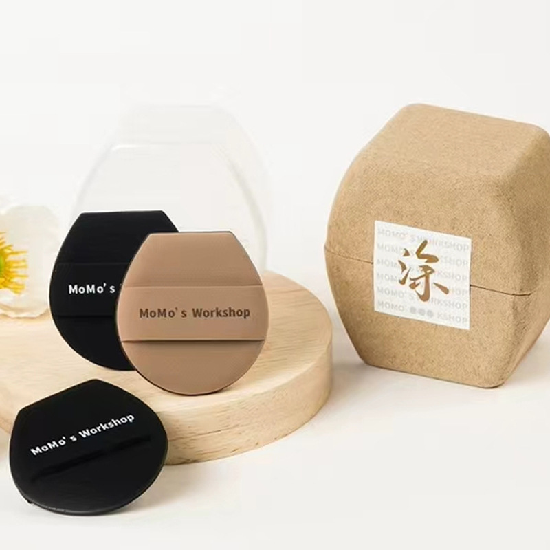 Maojiji エアクッション ブラック パフ ファンデーション クリーム メイクアップ フラットヘッド マシュマロ ワンサイズ スポンジ 中国|undefined