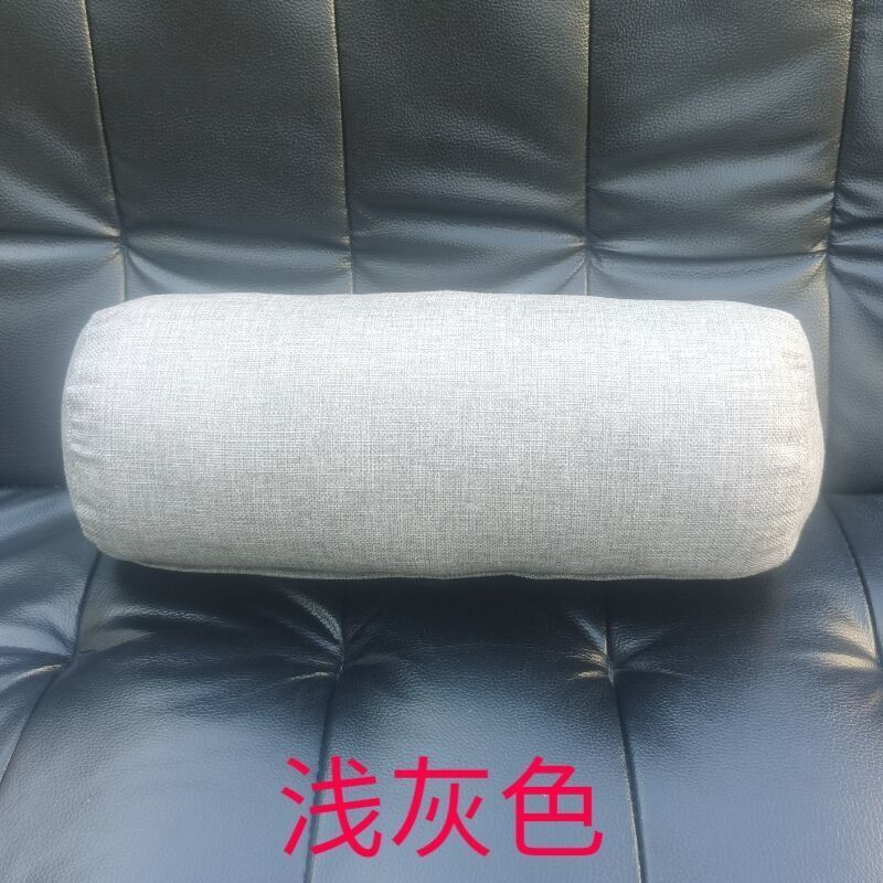 成圆柱形抱枕长条糖果枕头套可拆洗成年腰垫颈椎圆不含芯|undefined