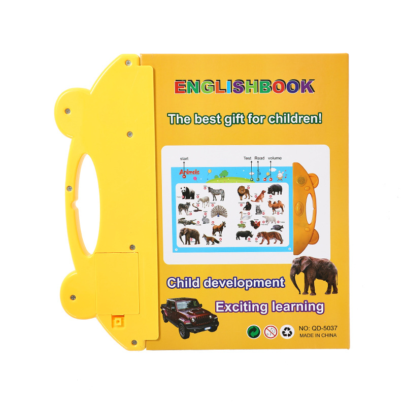 Inglés infantil enseñanza temprana con el dedo de lectura de audiolibros infantiles inglés iluminación cognitiva libros de lectura electrónicos inteligentes juguetes