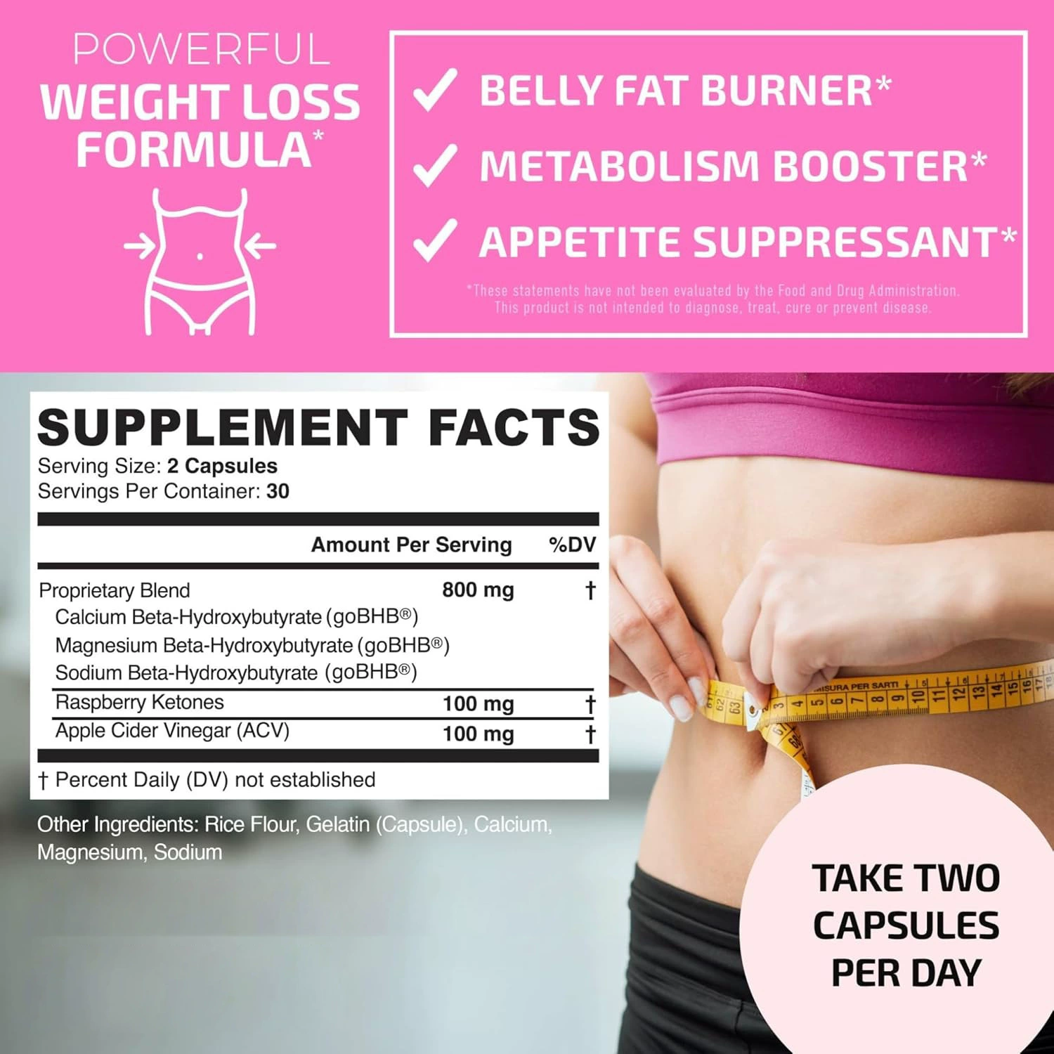 Amazon's cross-border hit Raspberry Ketone Apple Cider Vinegar Capsules