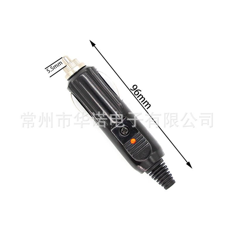 High-power cigarette lighter plug American Bakelite cigarette lighter with light 12V/24v Universal car cigarette lighter plug