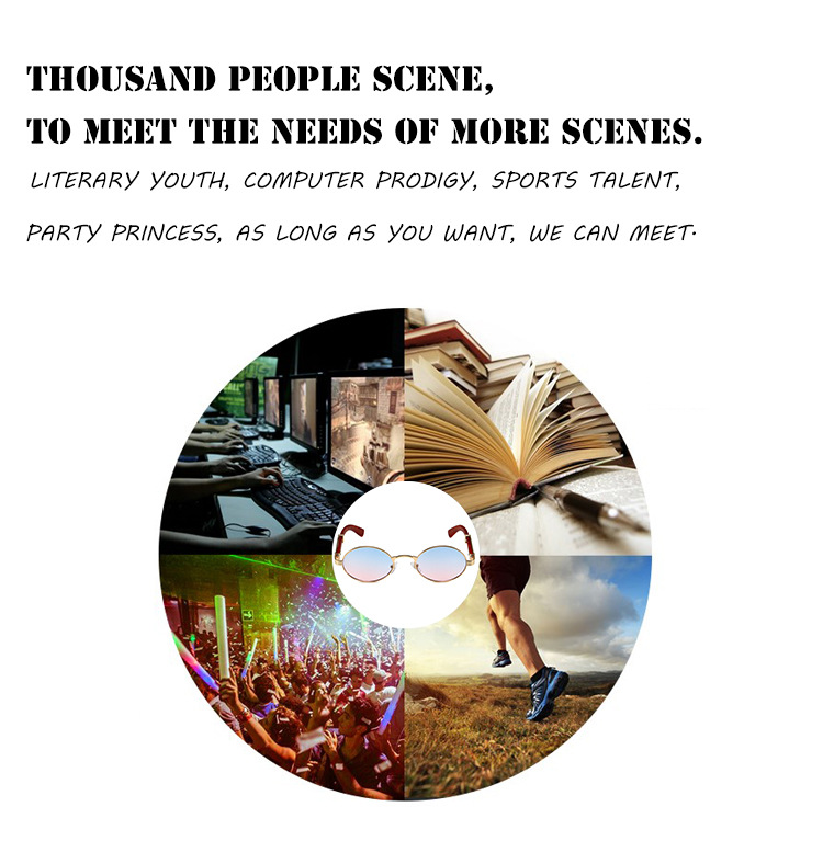 33g Weight Full Frame Glasses Structure Sunglasses Classification PC, UV400 Protection Lens Material Oval Frame Glasses Style Daily, Street Occasion Solid Color Pattern Unisex Gender Retro, Simple Style Style Retro Simple Style Solid Color PC UV400 Protection Oval Frame Full Frame Women's Sunglasses 2