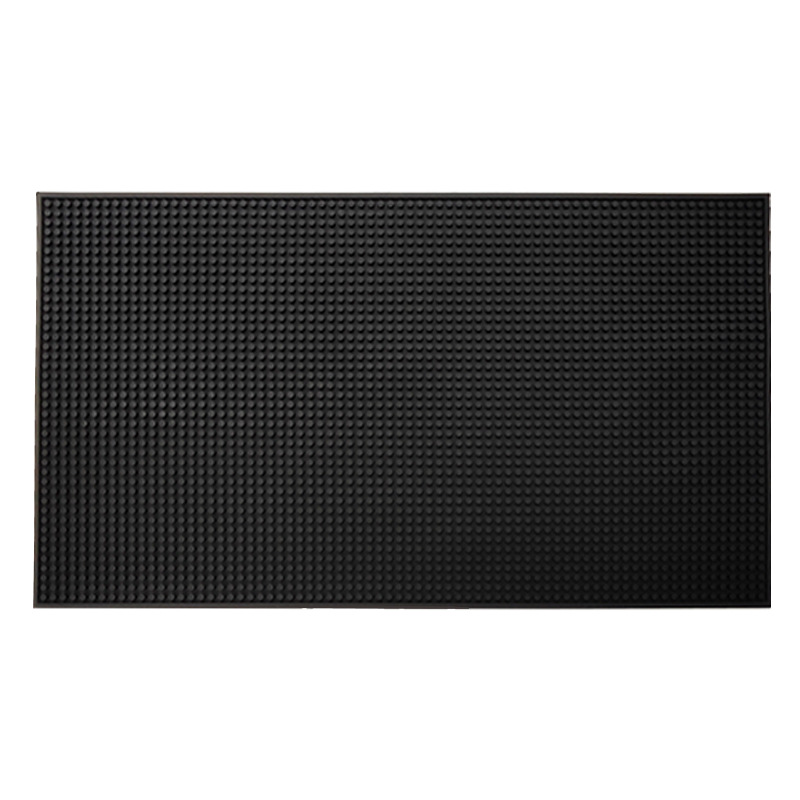Tapete de drenaje antideslizante de goma PVC, posavasos térmico y alfombrilla de bar profesional, stock disponible