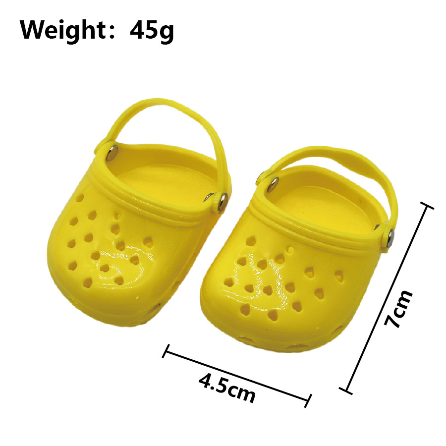 노란 동굴 신발 [한 켤레]