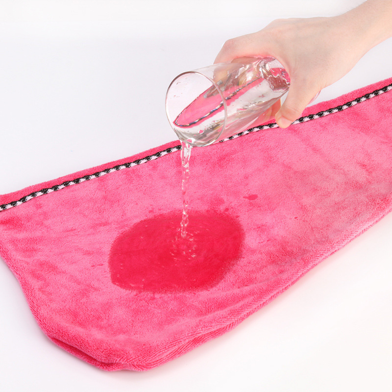 Touca de banho de microfibra absorvente de secagem rápida_voghion.com
