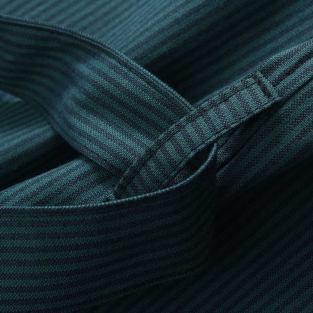 25 클래식 스트라이프 목욕 가운 느슨한 봄과 여름 목욕 가운 얇은 흡수 커플 포시즌 코튼 호텔 홈스테이