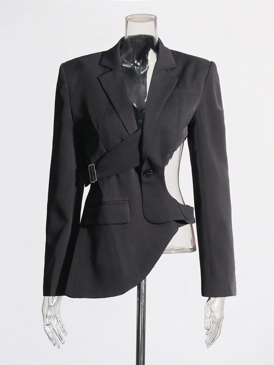 Classic suit jacket, long-sleeve, high-quality style