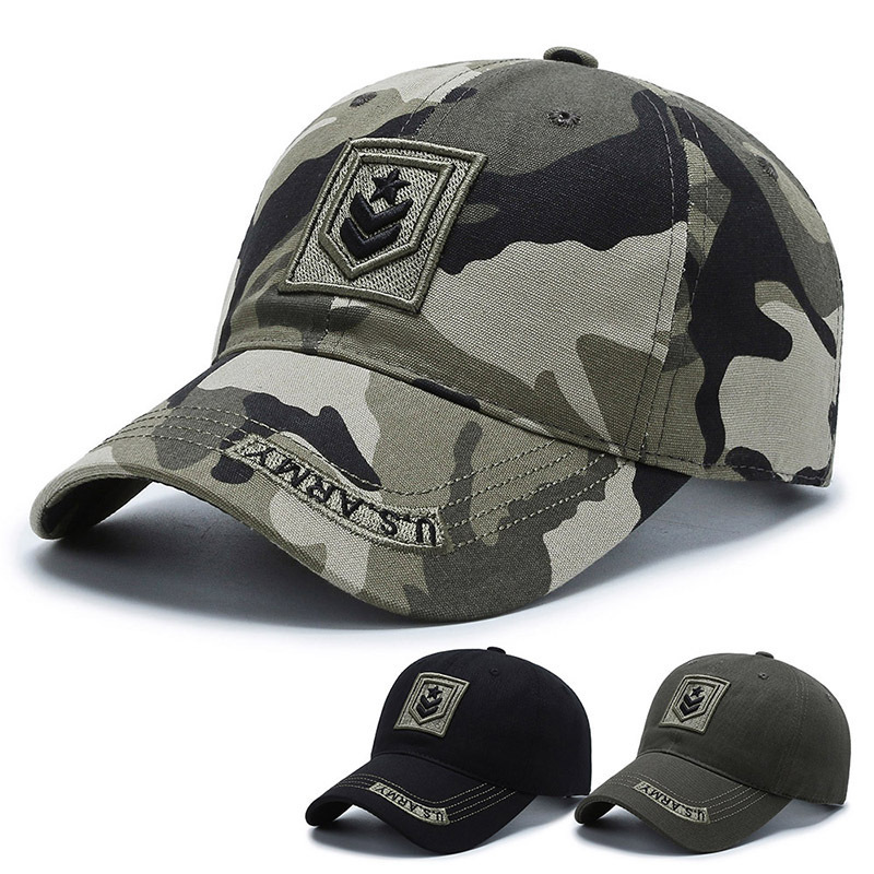 Travel camouflage baseball cap
