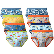 牛奶丝男童内裤卡通儿童三角内裤宝宝内裤小孩学生四角短裤批发
