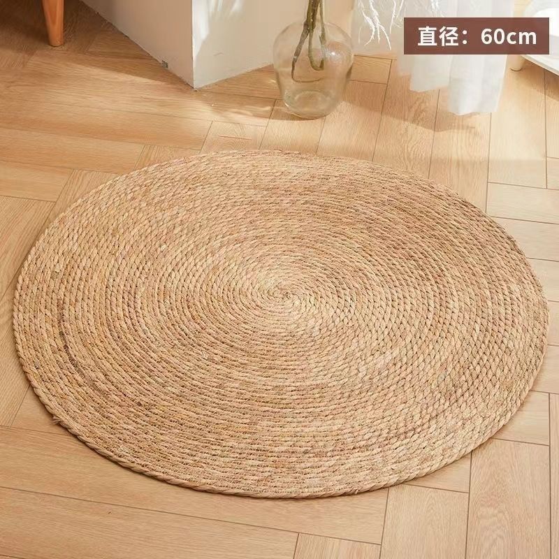 Almohadilla de sisal de lino Tablero de agarre de gato nórdico de estilo japonés para pegar en la pared Cuerda de algodón Alfombrilla de paja Cuerda de lino Almohadilla de garra de gato tejida resistente al desgaste