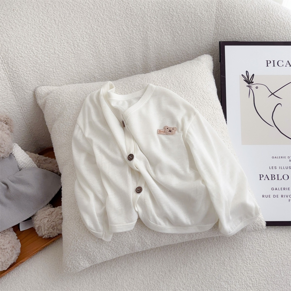 Ropa de bebé Youhe, ropa de verano, traje de bebé, tirantes, ropa de culo, ropa delgada de 90cm, ropa de protección solar para recién nacidos, traje de dos piezas