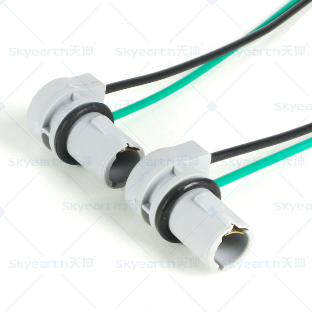 Adecuado para el moderno soporte de luz de freno Audi Haima S7 base de luz trasera H21W enchufe de soporte de lámpara de bombilla halógena