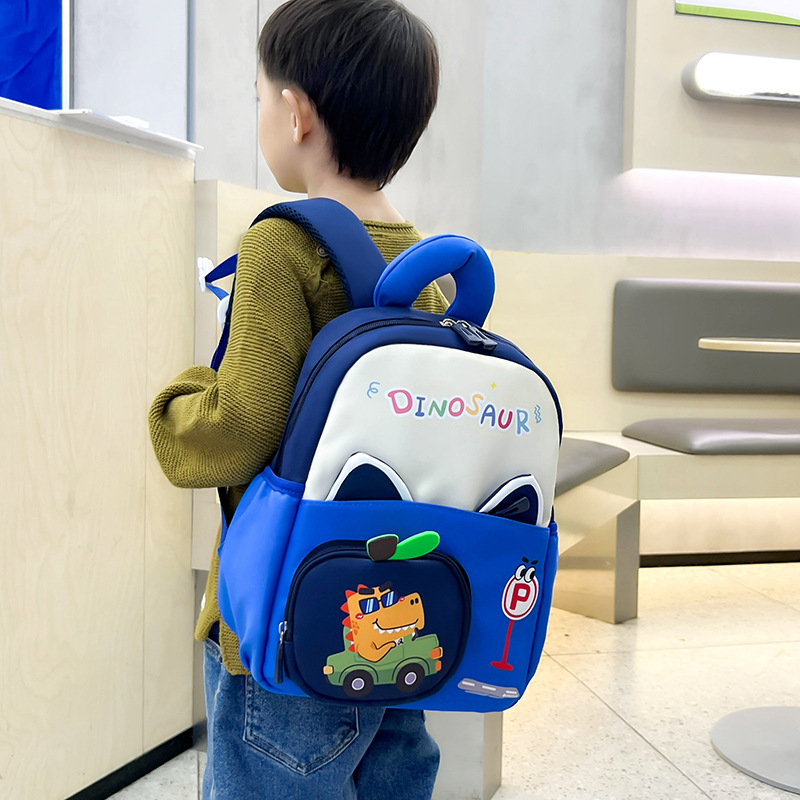 Caricatura lindo animal pequeño, mochila para niños y niñas, mochila infantil infantil, nueva mochila infantil transfronteriza