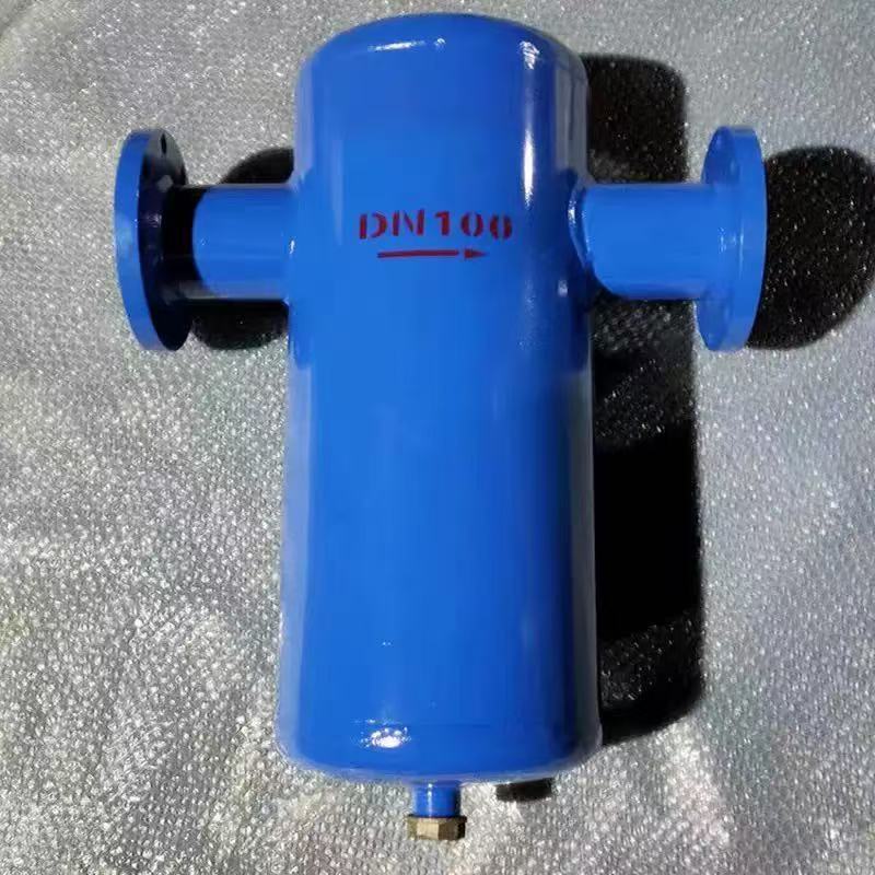 泠分离器汽水自动过滤器凝水旋风式蒸汽排水分离器器气液分离管道