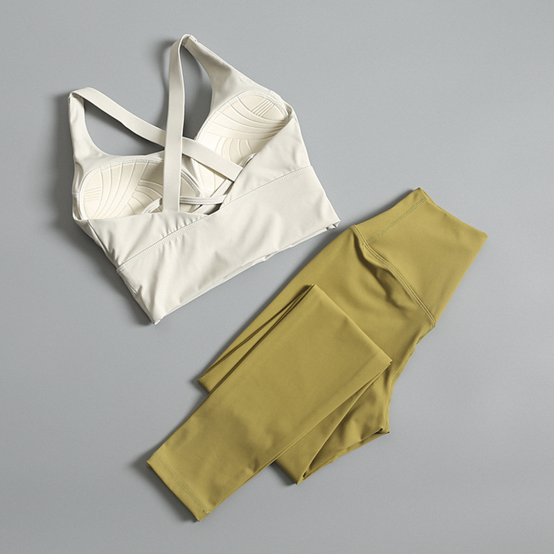 Yoga Suit for Women Spring and Summer Professional Gym Training Morning Running Suit Sports Jacket Advanced Sense Fitness Suit